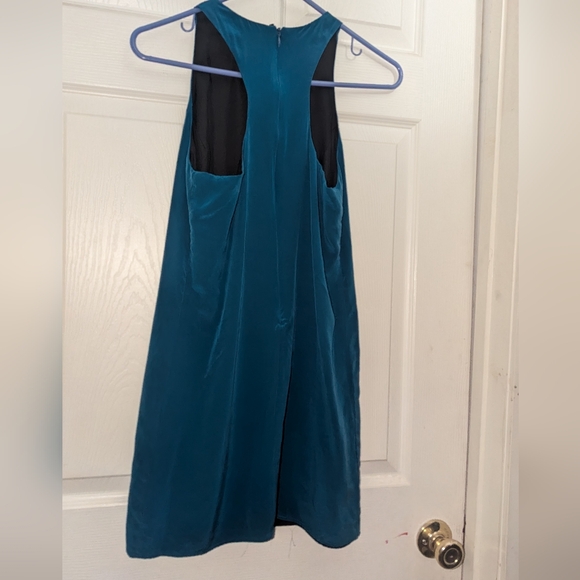 Teal Silk Racer back - Picture 4 of 5